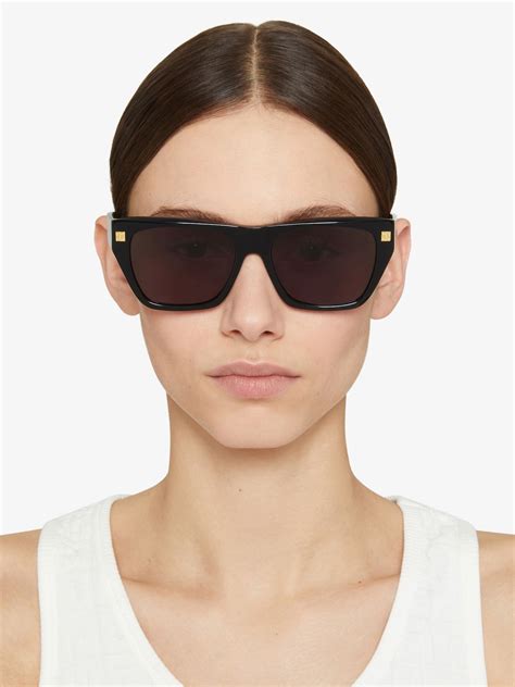 givenchy square gradient shield sunglasses|GV Day sunglasses in acetate .